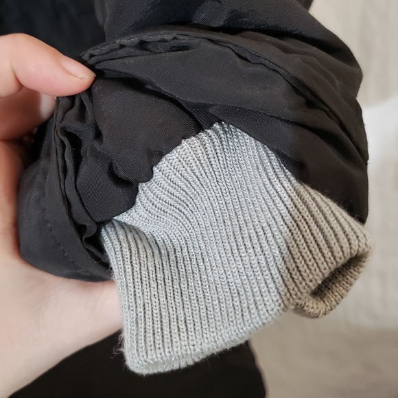 Woolrich parka jacket black coat - Picture 11 of 14